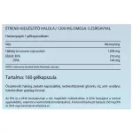 Vitaking Triglicerid halolaj 1200mg - Omega 3 (160db)
