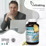 Vitaking Halolaj 1200mg - Omega-3 (Triglicerid)