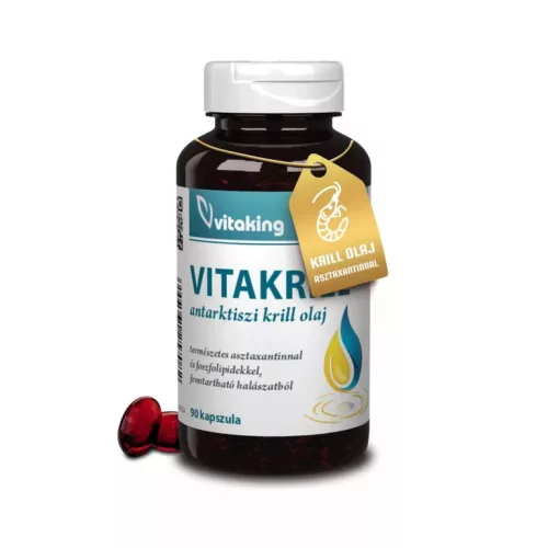 Vitaking VitaKrill olaj 500mg (90)