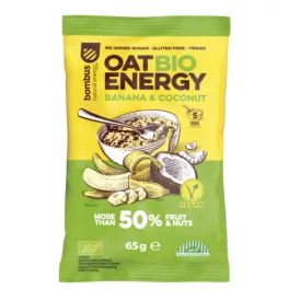 Bombus BIO Energy zabkása, banán és kókusz, 65 g
